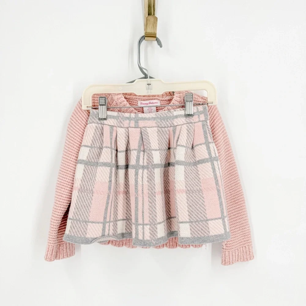 Tommy Bahama Pink and Gray Crew Neck Matching Set